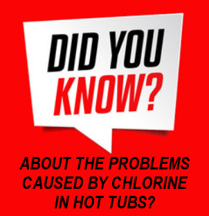 The problems with chlorine in hot tubs