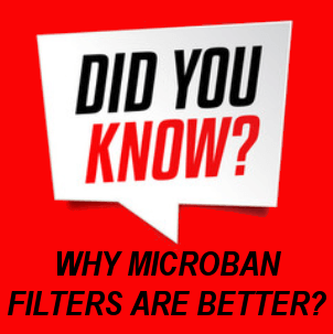 microban hot tub filters are better